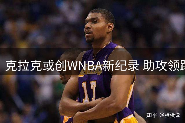 克拉克或创WNBA新纪录 助攻领跑得分跻身前三